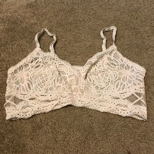 VS lace wrap bralette